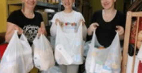 A Karitáció Alapítvány élelmiszerrel segített