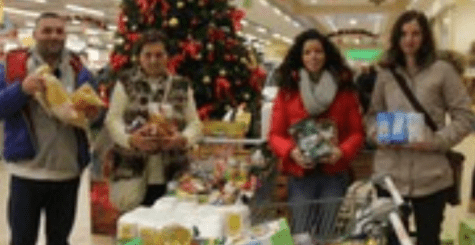 Két tonna élelmiszert gyűjtöttünk