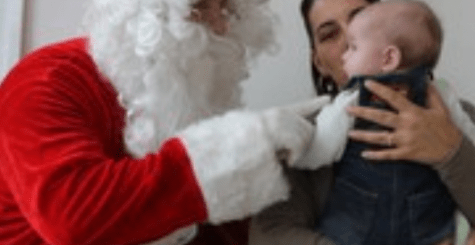 Karitációs Mikulás örömet okozott