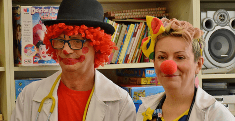 Bohócos délután gyógyító bohócdoktorokkal