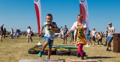 Sportnak több száz gyerkőccel közösen a Szeged International Airshow-n
