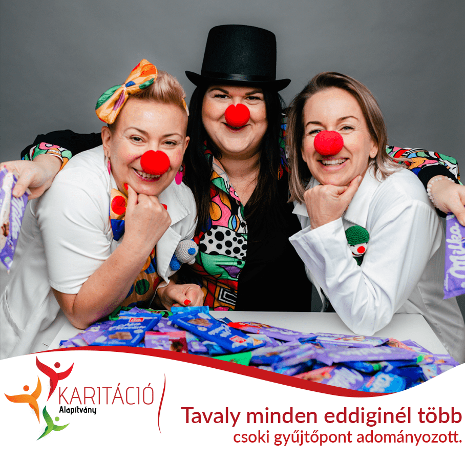 kiemelkedő összefogás a bohócdoktorokon keresztül